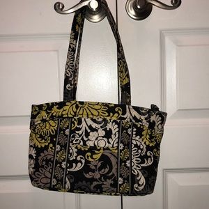 Vera Bradley Purse! White/Gray/Greenish Yellow